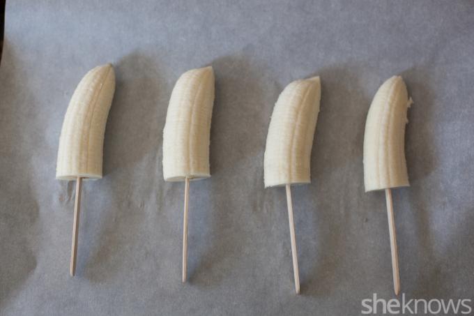 Mrożone lody bananowe