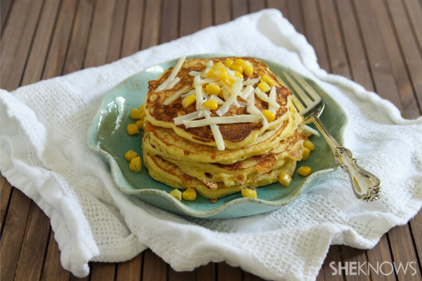 Pancake jagung manis dan cheddar | Sheknows.com