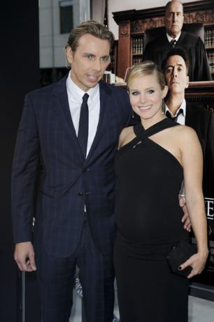 Schwangere Kristen Bell und Dax Shepard
