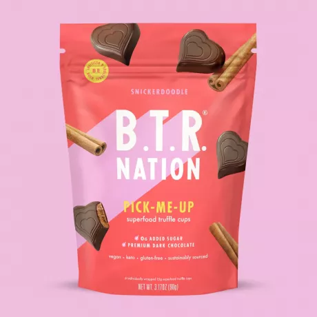 B.T.R. Copos de trufa de superalimento Nation Snickerdoodle Pick-Me-Up