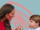 Mensen prijzen Kate Middleton voor vliegende economie met haar kinderen - SheKnows
