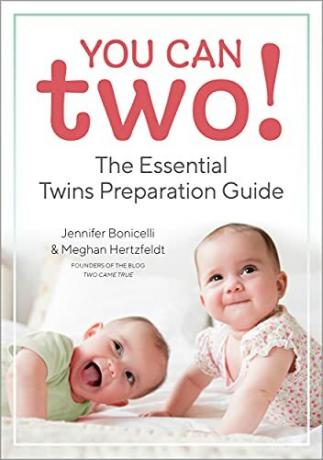 غلاف كتاب لكتاب الأبوة والأمومة " You Can Two!"