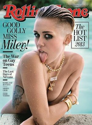 Miley Cyrus Rolling Stonella