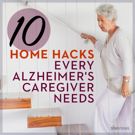 모든 알츠하이머 간병인이 필요로 하는 10가지 홈 해킹