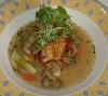 Школски водич за кување – Чилеански бранцин од кувара Деси Сзоннтагх са рагуом од поврћа у бујону – СхеКновс