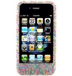 Capa Glitter para iPhone 4 da Juicy Couture