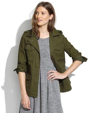 Chaqueta exterior Madewell para todo tipo de clima $ 158