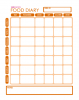Бесплатни шаблон дневника хране за штампање – СхеКновс