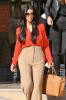 Kim Kardashians hoch taillierte Hose: Fabelhaft oder scheitern? - Sie weiß