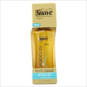 Holen Sie sich den Look: Suave Moroccan Infusion Styling Oil (walgreens.com, $5)