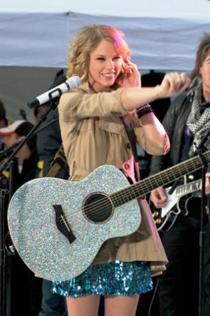 Taylor Swift tritt in der Today Show auf