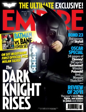 Obálka časopisu Empire Batman