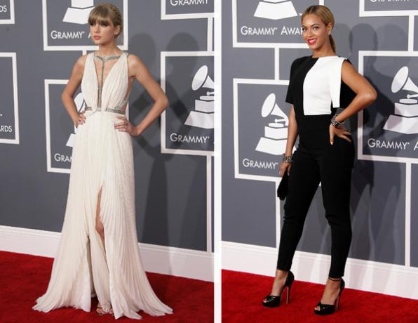 Η Taylor Swift και η Beyonce στα Grammy 2013