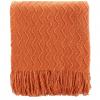 Battilo Home Burnt Orange Throw Blanket: $29 Throw Throw Blanket – SheKnows