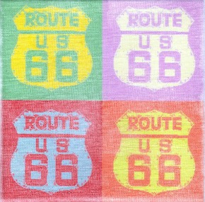 Route 66 Kunst