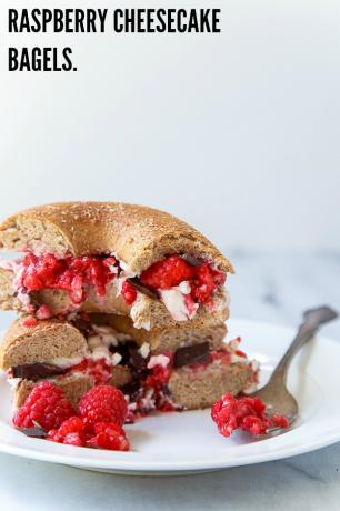 frambozen cheesecake bagel