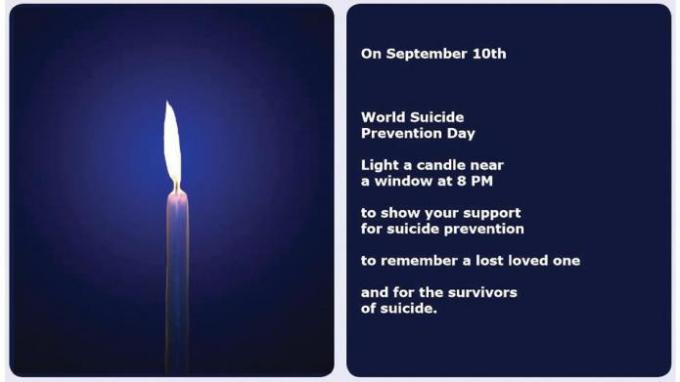 Светски дан превенције самоубистава