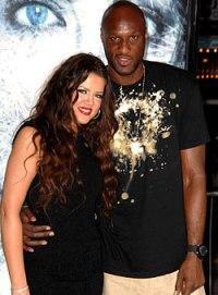 Lamar Odom a Khloe Kardashian na premiéře Whiteout