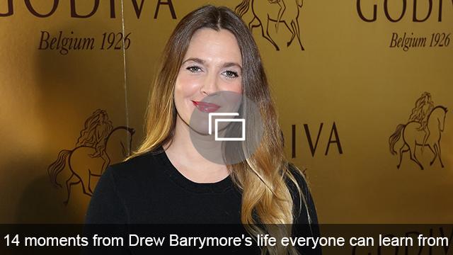 Drew Barrymore lessen diavoorstelling