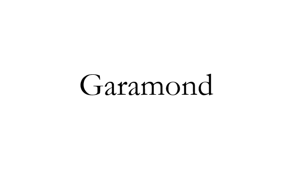 Garamond 