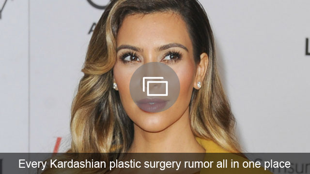 Kardashian plastische Chirurgie Gerüchte Diashow