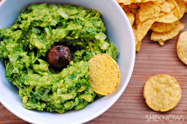 Receta de guacamole del Super Bowl