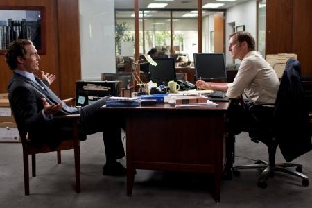 Matthew McConaughey y Patrick Wilson en The Lincoln Lawyer