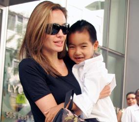 Angelina Jolie och Maddox