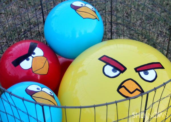 실물 크기의 Angry Birds 게임을 만드는 방법