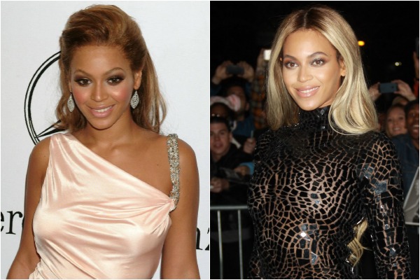 Beyoncé ringatja a szőkeséget, valamint a barna lakatot