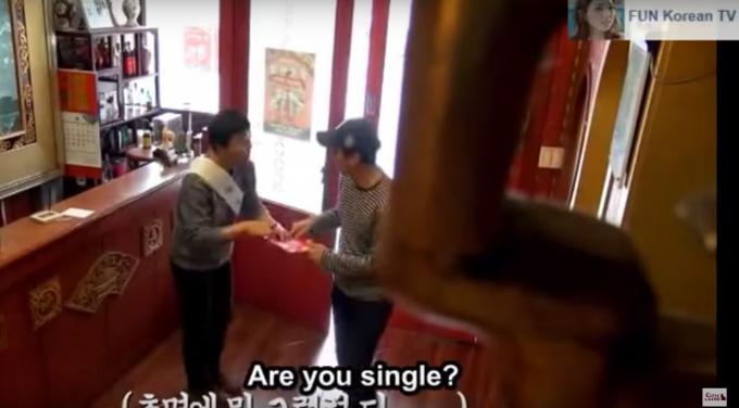 Koreanisches Restaurant für Singles ist alles