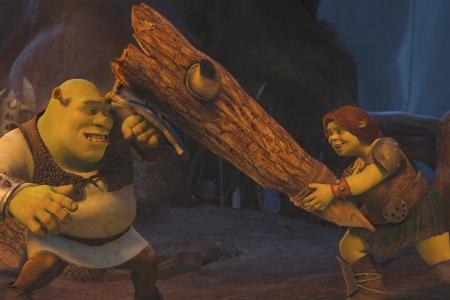 Shrek-Stars Mike Myers und Cameron Diaz gehen es an