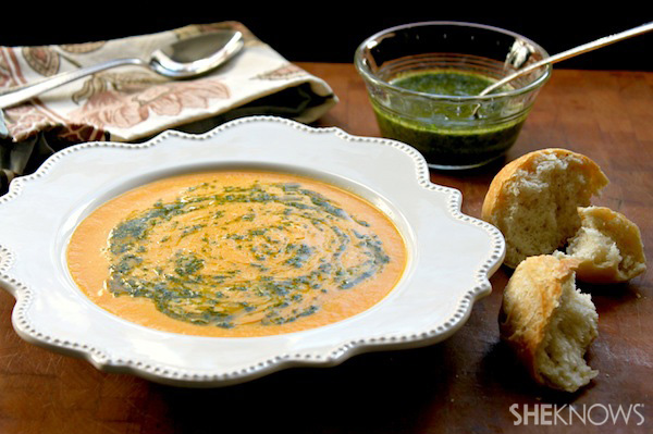 Супа од шаргарепе од ђумбира