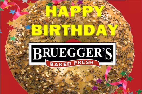 I bagel di Bruegger regalano bagel gratis!