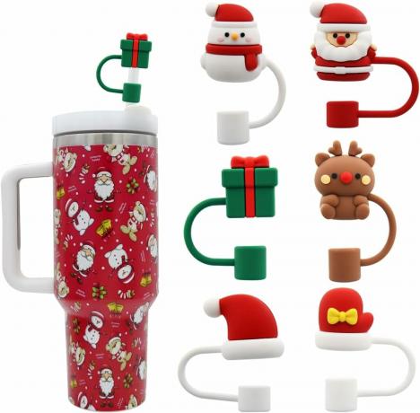 Amazon acaba de lanzar accesorios navideños para su vaso Stanley