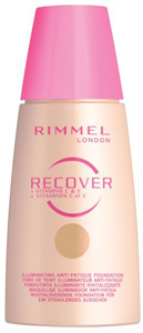 Rimmel London Recover Rozświetlający podkład w płynie przeciw zmęczeniu 