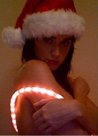 Katy Perry nackter Weihnachts-Tweet