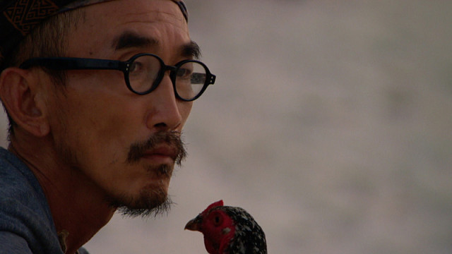 Tai Trang dengan Mark the chicken on Survivor: Kaoh Rong