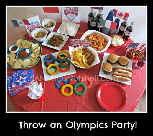 Олимпийская тематическая вечеринка