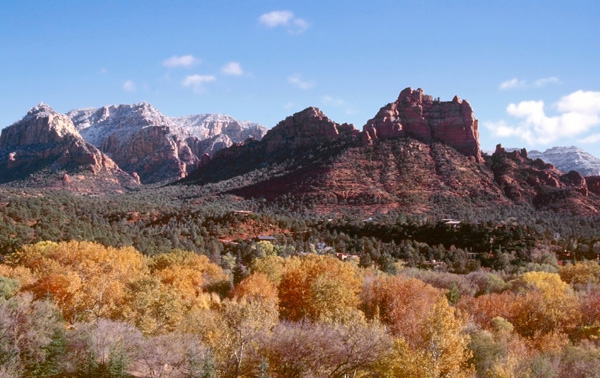 Sedona, AZ восени