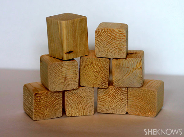 Дерев'яні іменні блоки 3