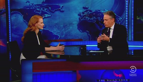 Ο Jon Stewart στο NRA από το The Daily Show στις 16/1/2013.