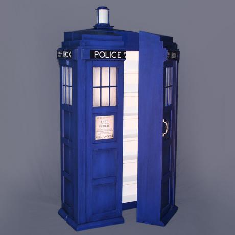 Étagères de rangement Tardis