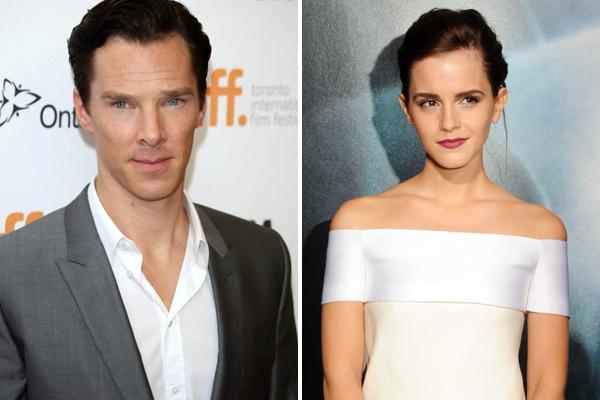 Benedict Cumberbatch y Emma Watson