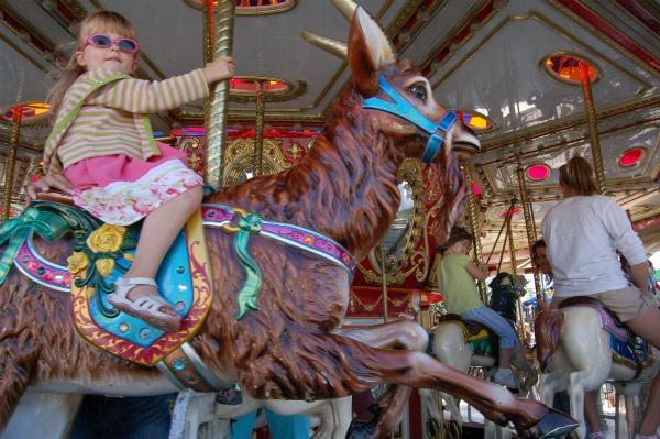 Carrousel van de staatsbeurs van Minnesota