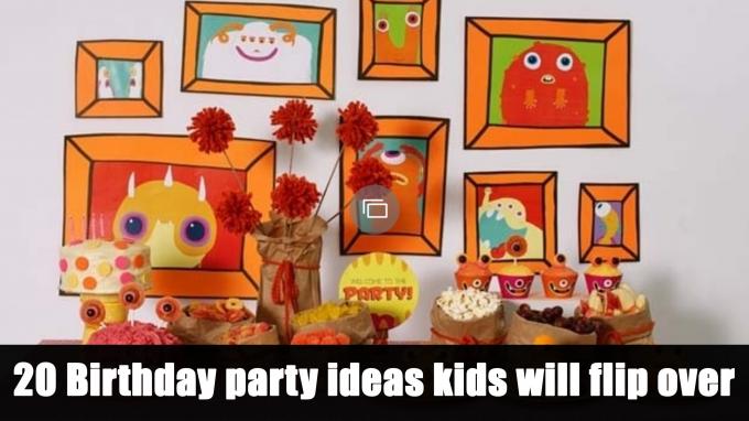 születésnapi party témák