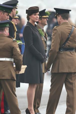 Kate Middleton embarazada - Día de San Patricio