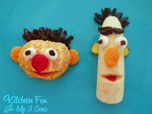 Bert & Ernie gyümölcs snack