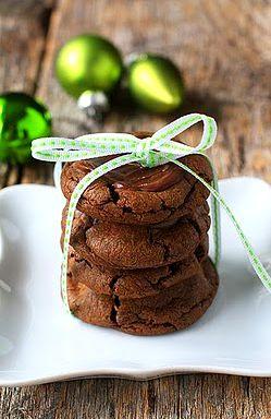 Шоколадно-мятное печенье 