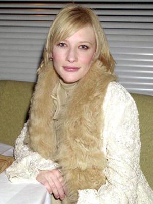 Cate Blanchett im Jahr 2001